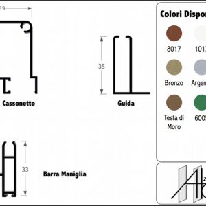 Zanzariera Verticale per Esterno da 40
