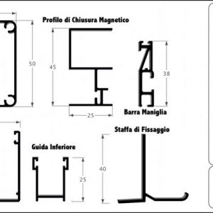 Gamma 45 - Zanzariera Orizzontale per Incasso Monoblocco