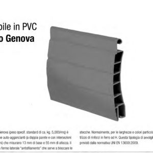 Avvolgibile in PVC modello Genova