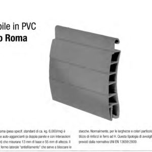 Avvolgibile in PVC modello Roma