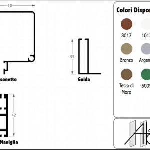Zanzariera con Catena per Esterno da 50